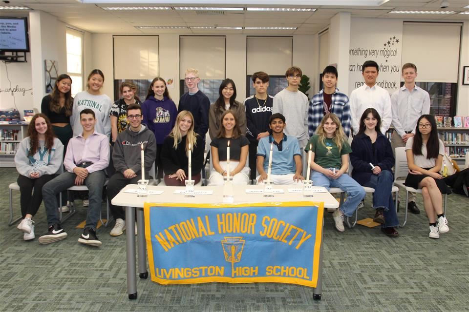 national honor society inductees